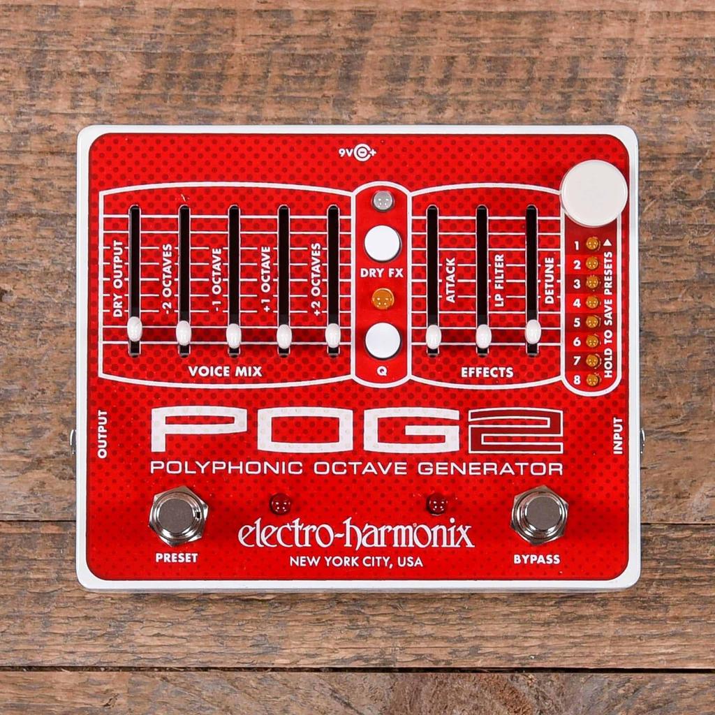 Efektor polyfónny oktávový generátor POG2 electro-harmonix electro-harmonics []