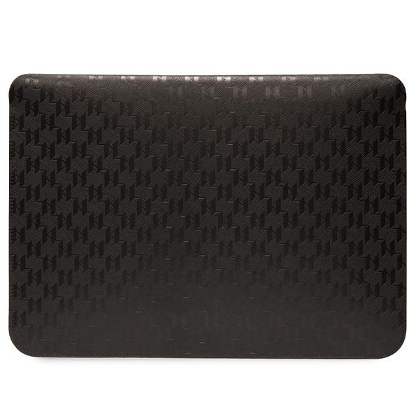 Karl Lagerfeld Sleeve Klcs16Sakhpck 16 Czarny/Black Saffiano Monogram Choupette