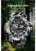 Sanda Multifunctional Camouflage Tactical Outdoor Sports Watch for Men