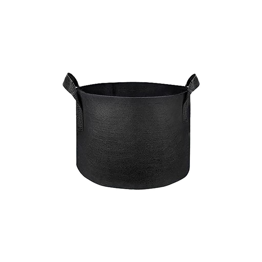 5-piece Thickened Non-woven Flowerpot With Handle For Plant Planting Bag