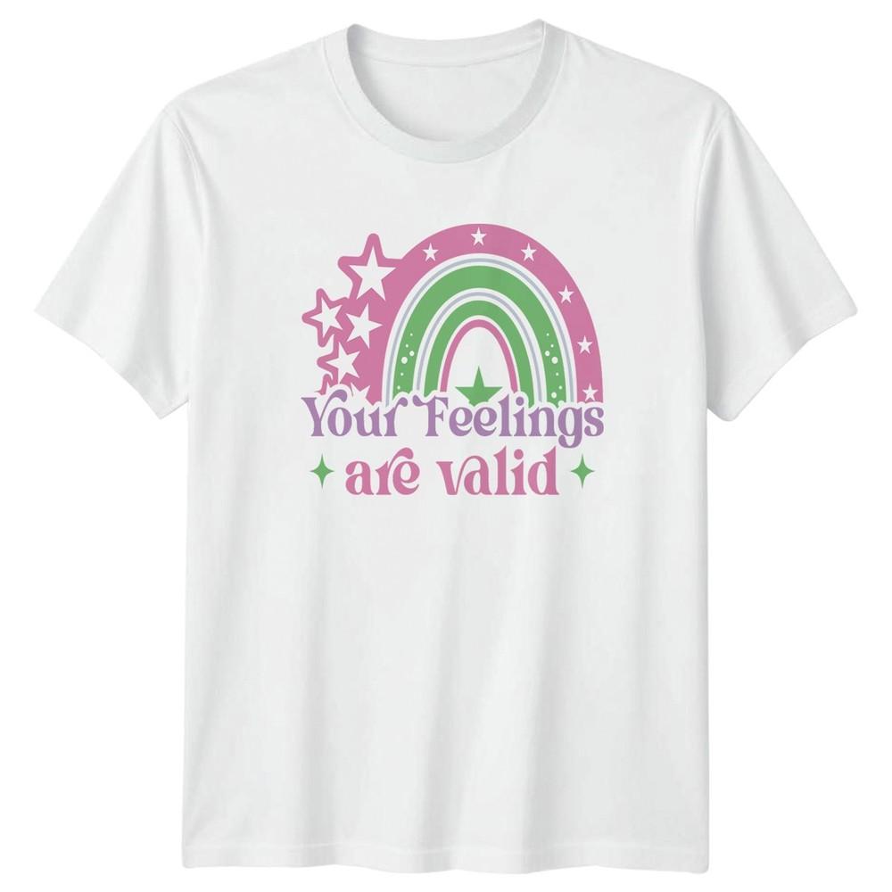 Your Feelings Are Valid Unisexs TShirt Affirmation Perfect Birthday Christmas S