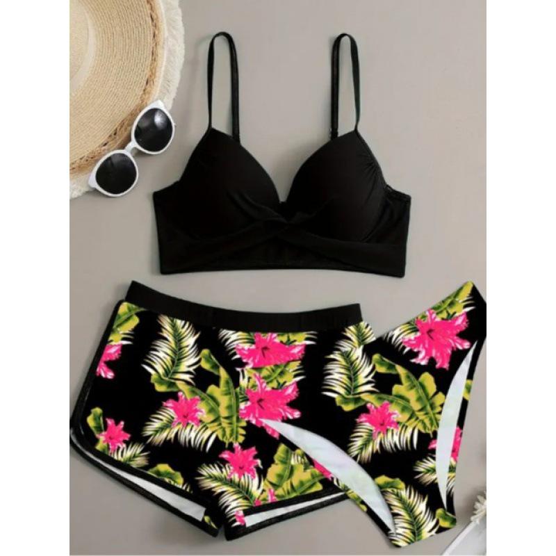 Women's Sexy Underwire Swimsuit Bikini - Cross-Border European & American Style