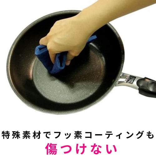 [Exclusive To .co.jp] 3M Scrubber Nylon Sponge for Commercial Use To Prevent Foreign Matter Contamination, Oil Stains, Large Size, 3 Pieces, Scotch Br