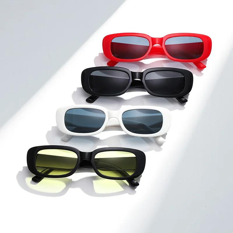 Women Men Vintage Sports Sunglasses Fashion Design Small Rectangle Sun Glasses Shades New Outdoor Eye Protection UV400 Goggles