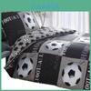 Football Printed Bedding Set With Polyester Cotton Material For Teen Sleepers