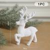 1-6 ks Vánoční kreativní řemesla Vánoční strom Domácí dekorace Bílý plast Více stylů Vánoční ozdoby