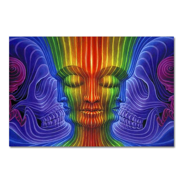 

Алекс Грей Психоделічний Trippy Tree Life Модульні картини Сучасне оздоблення дому Настінне мистецтво Принти на полотні Картина Плакат для спальні без рамки 30*40cm