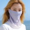 Sun Protection Mask for Outdoor Cycling UV Face Shield Neck Protector Breathable Cooling Mask for Summer Sports