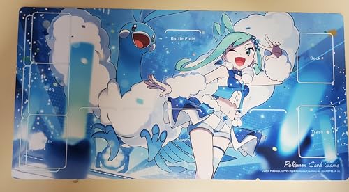 Pokemon Card Game Rubber Play Mat Charizard & Lucia