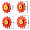Poulie de Dérailleur Arrière de Vélo 11T 12T 13T 14T Roue de Guidage 7 8 9 10 11 12 Vitesses Chaîne Poulie Céramique