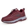 Autumn and winter non-slip leather surface waterproof medium and thick-soled sports mother walking shoes travel shoes