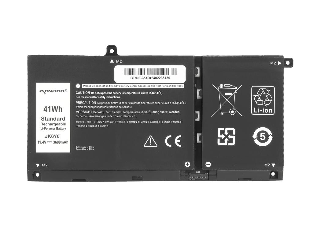 Baterie Jk6Y6 pro Dell Latitude 3410 Inspiron 5402 Vostro 5501