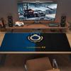 Club Brugge KV Logo Large Size Mouse Pad Large Gaming Table Cushion Non-slip Laptop Tablet Big Mousepad XXL Mat Mini PC Playmat With Lock Edge