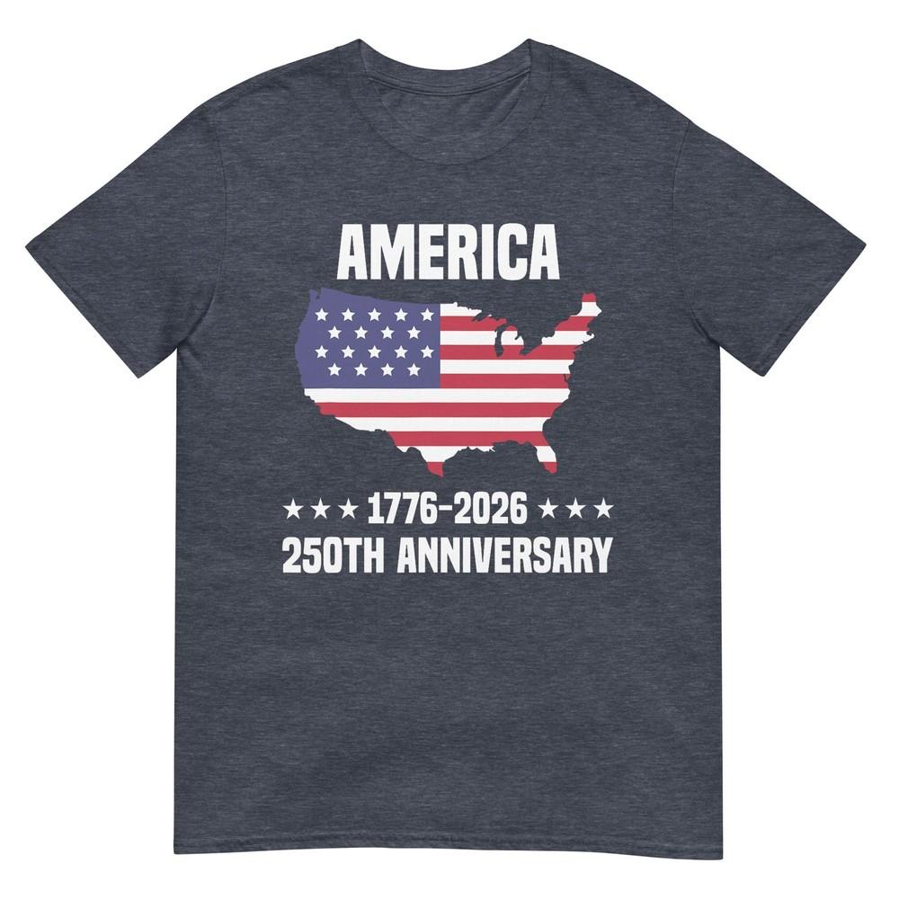 America Anniversary Shirt 4th Of July 250 Years Usa Tshirt