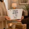 Trousse de toilette - PLANETEE - J’peux pas je préfère les Rennes - 100% coton - 3 L (28×19×9 cm) - Impression DTG résistante