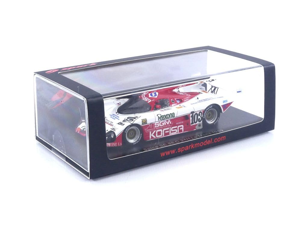 Spark Spice SE 88 C 1989 Le Mans 24H 1/43 #103 B.Thuner/P.de.Thoisy/R.Touroul