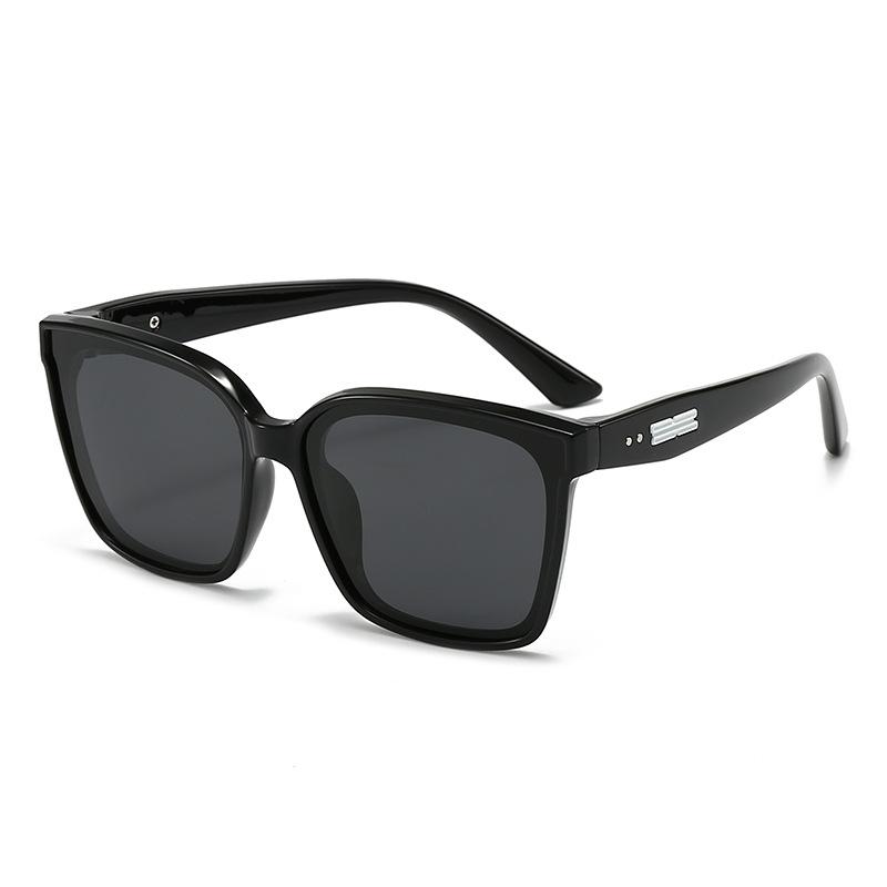 New Large Frame UV Sunshade Silicone Childrens Trendy Sunglasses Fashion Personality 23040