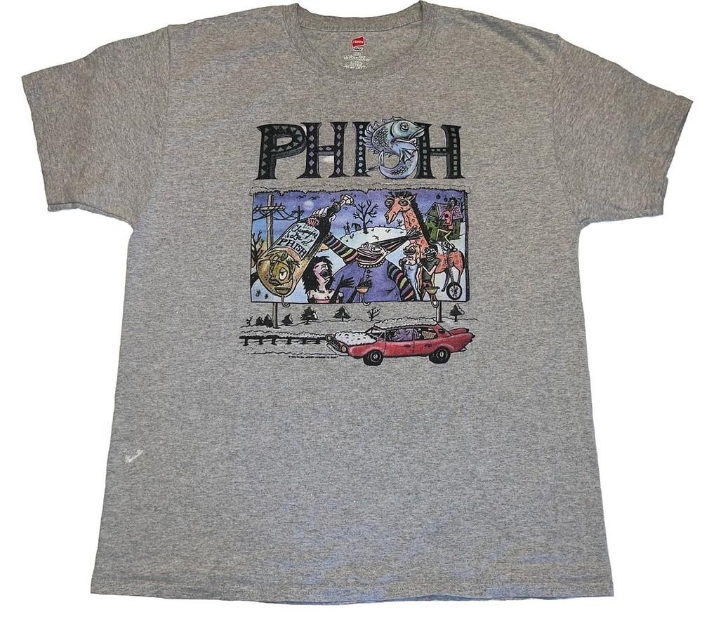 Phish 1993 Champagne De Phish New Years Tour T-shirt Unisex T-Shirt XXL
