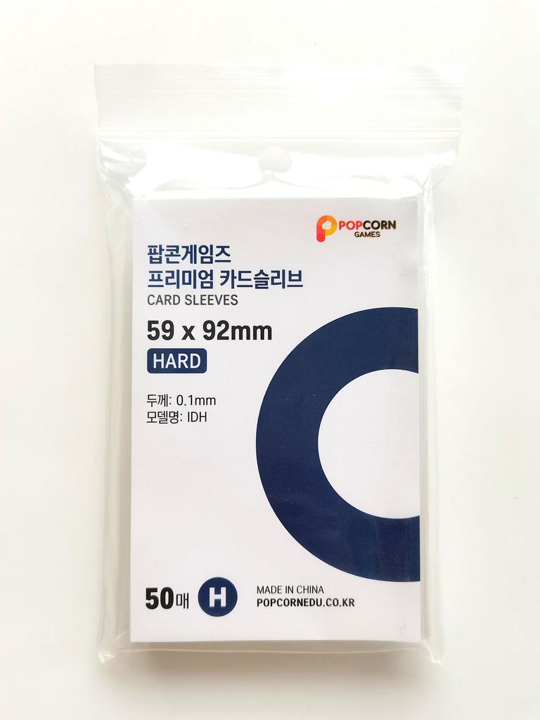 50pcs Original Korea Card Sleeves Clear Acid free-No CPP HARD 3 Inch Photocard Holographic Protector Film Album Binder