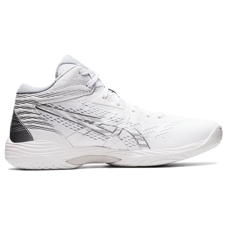 Asics Gelhoop V14 4E Bred Hvit Sølv Herresneakers 1063A051-100