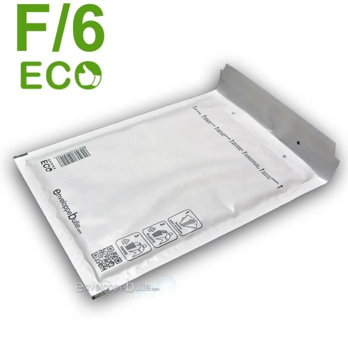 

100 Enveloppes à bulles ECO F/6 format 220x340 mm