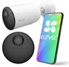 EZVIZ HB3 Add-On Battery Security Camera 3MP 2K Wi-Fi