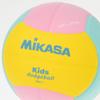 MIKASA Smile Size 1 Toddlers To Elementary School Recommended Internal Pressure Dodgeball, (For Students), 150g, Yellow/Pink/Green, SD10-YP, 0.10-0.15
