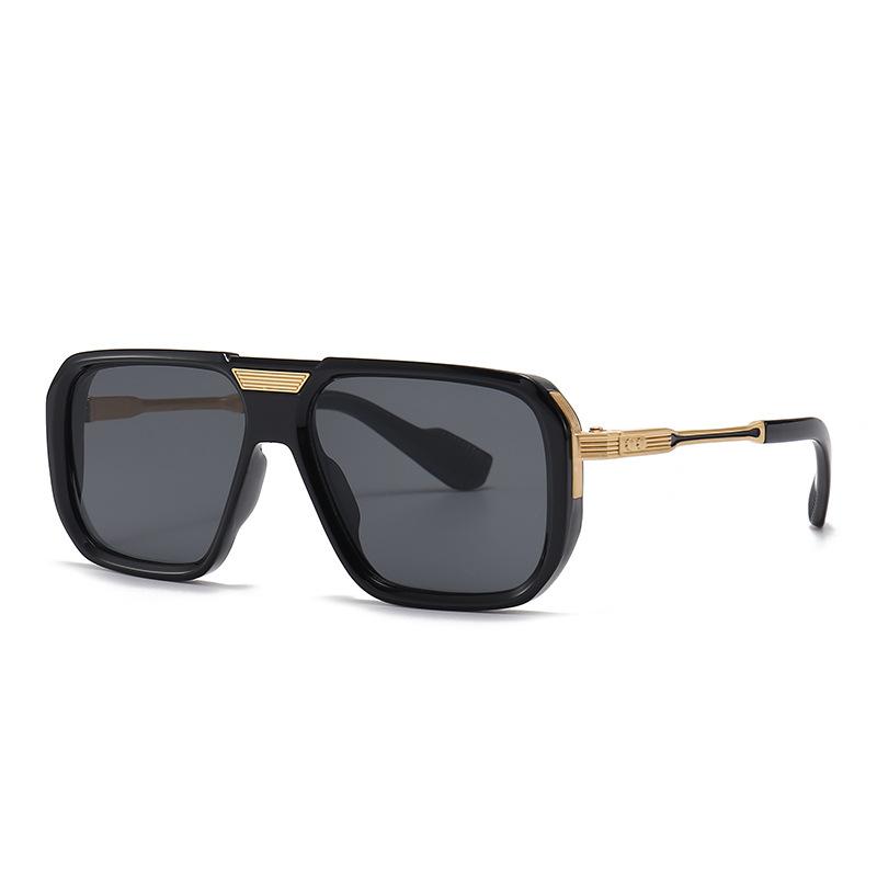 Fashion Square Sunglasses Hight Quality Men Vintage Luxury Brand Design Metal Sun Glasses Women UV400 Shades Gafas De Sol