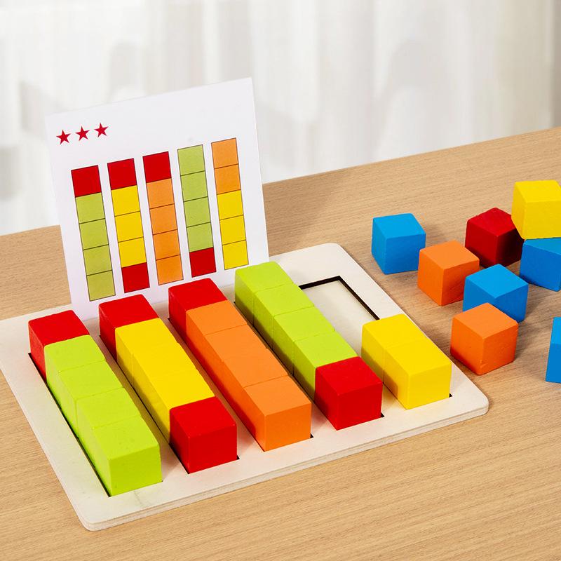 Children's Educational Building Blocks: Math Learning Aids for Early Education