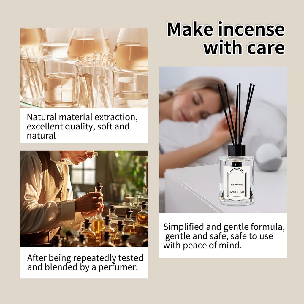 Odorizant pentru interior cu parfum din lemn de santal pentru aromoterapie pentru interior pentru a preveni mușcăturile de țânțari Aromaterapie 80 ml