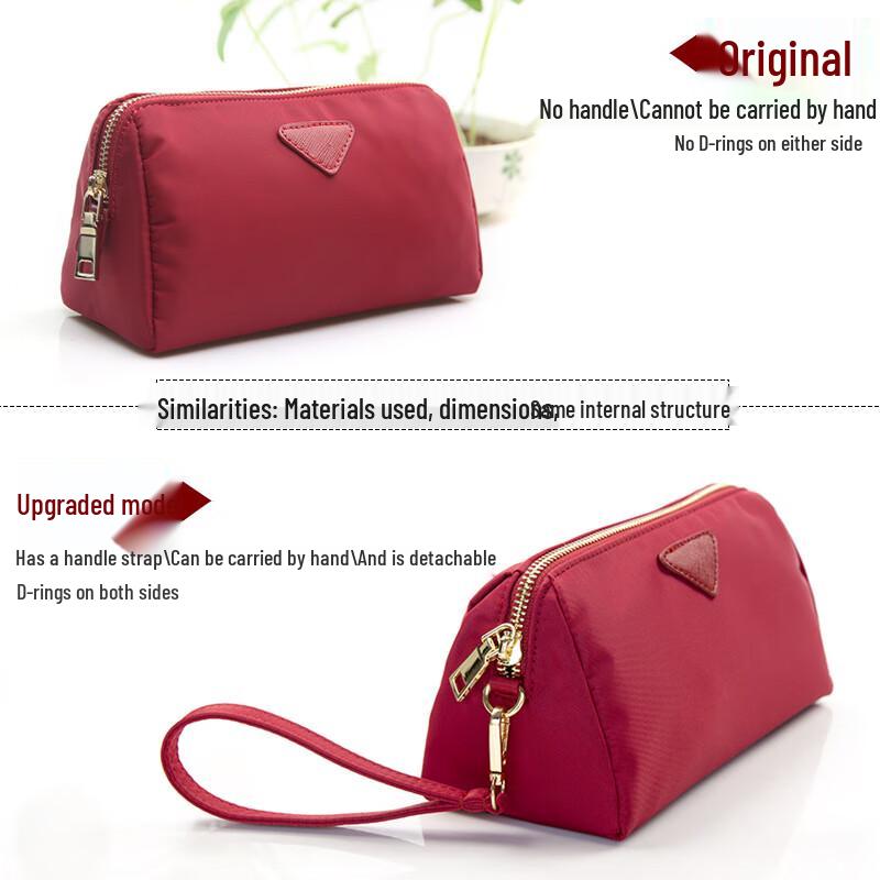 OLOMM Cute Waterproof Nylon Cosmetic Travel Bag