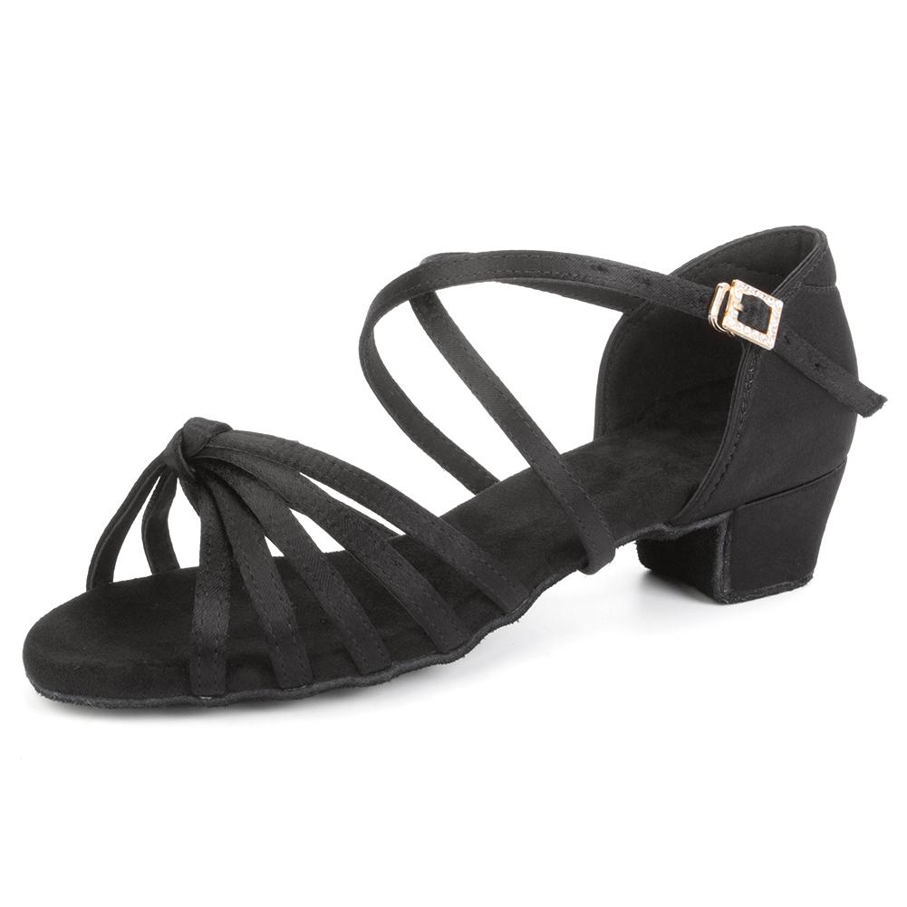 Women Ladies Latin Shoes High Heels Salsa Rumba Waltz Prom Ballroom Dance Sandals Defferent Heels