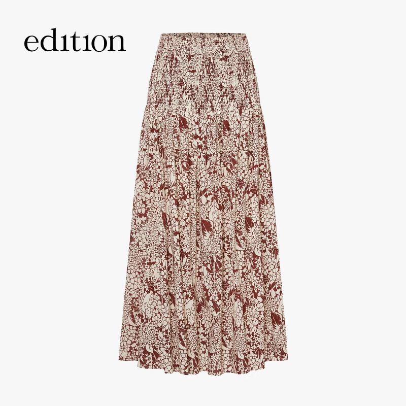 Edition X SEA Bohemian Floral Print Maxi Skirt