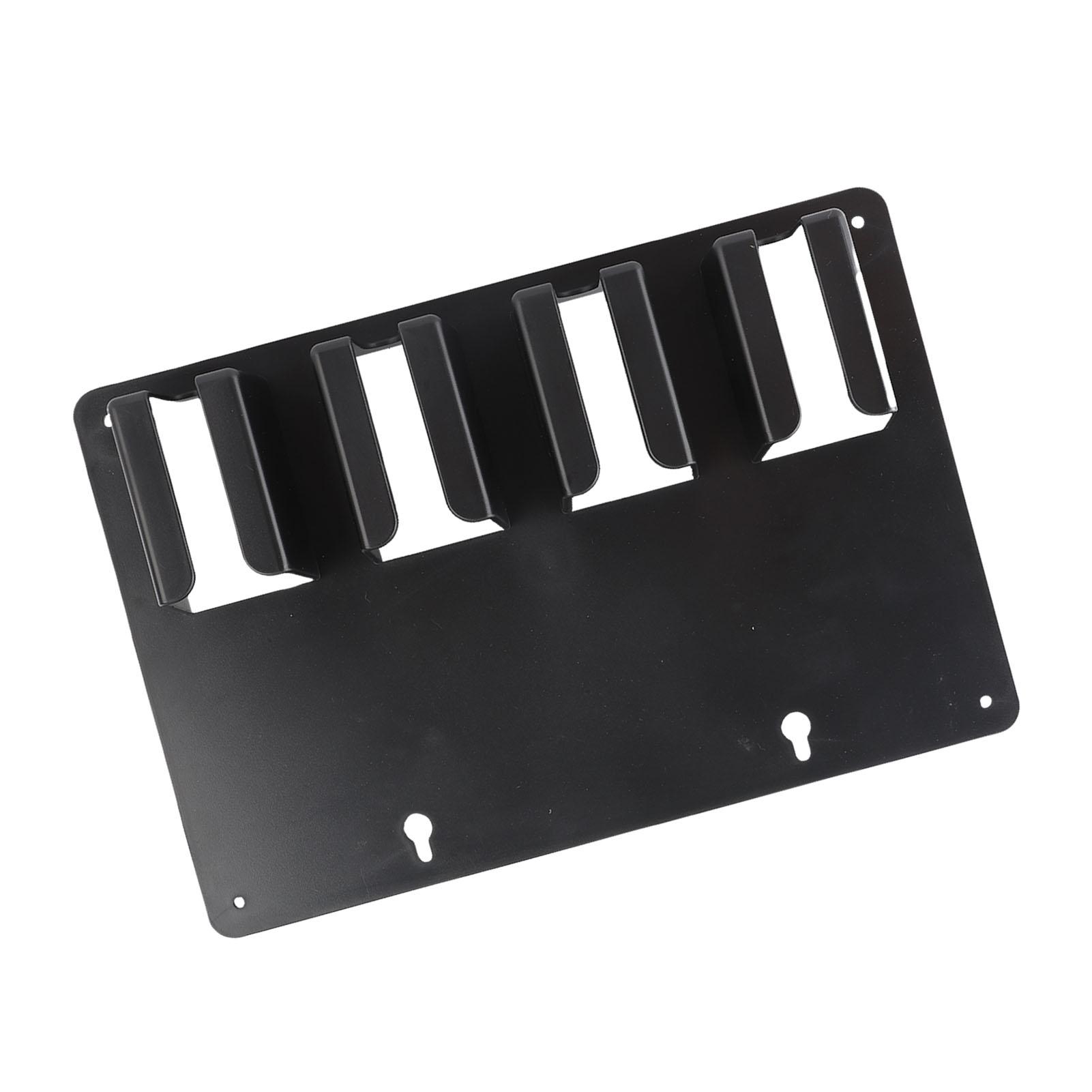 

Hair Clipper Holder Wall Mount Large Storage Space Hair Clipper Storage Rack for Home Hair Salon