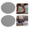 OUNONA Yoga Knee Yoga Knee Protection Sports Wrist Support Cushion Single 17cm x Gray Pads, 2-Piece Set, Cushion, Non-Slip Pads, Round, Thick,