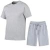 Herren Sommer Sport Freizeit Set: T-Shirt & Shorts für Fitness & Laufen
