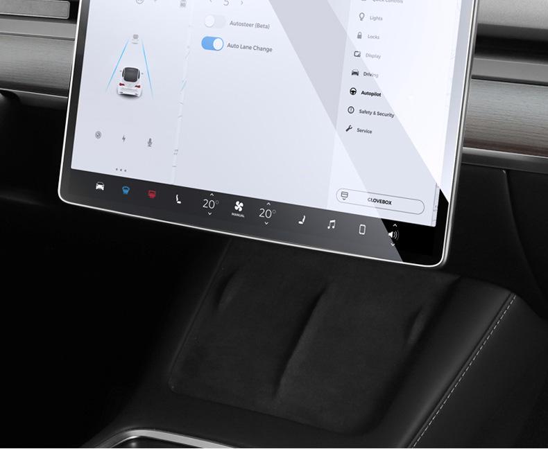 Tesla Model 3/Y Yoke Refresh Screen & Console Protection Kit: Tempered Glass & HD Film