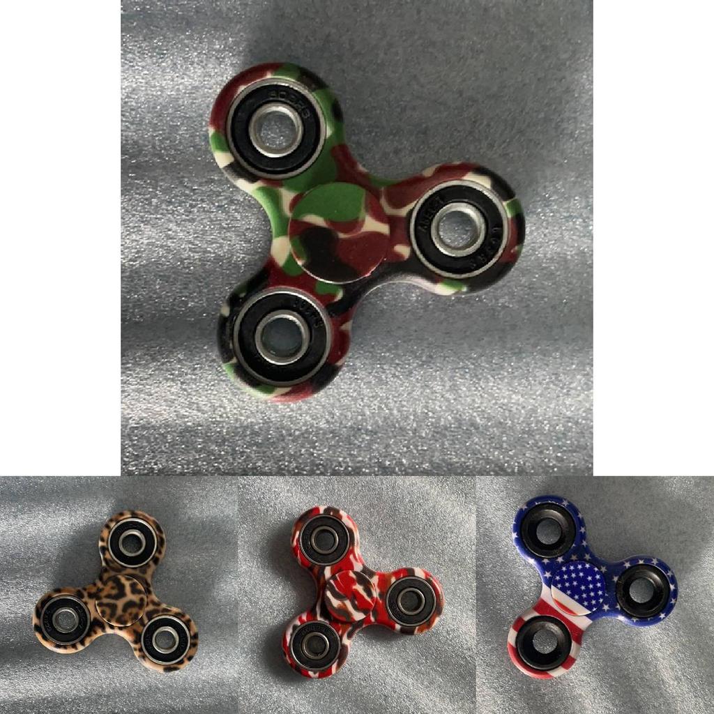 Creative Fidget Spinner Toy With Metal Alloy Blades For Children And Students