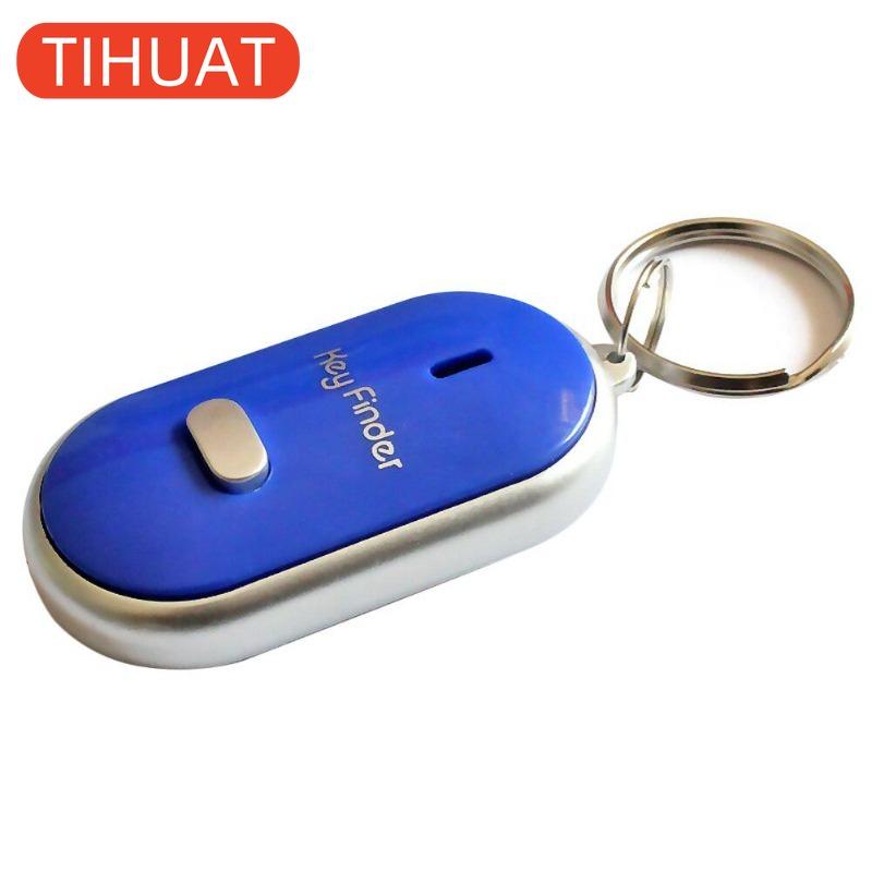 Kaybolmaya Karşı Mini Çocuk Anahtarlık Çanta Cüzdan Bulucular Düdük Anahtarlık Bulucu Yanıp Sönen Sesli Alarm Uzaktan Kumanda