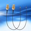 2PCS RF0.81 IPEX 4 To External Thread Internal Pin for M.2 WiFi Network Card Wireless Module