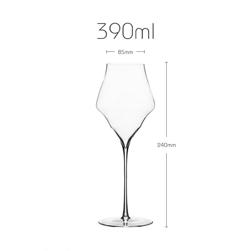 Josephinen Style Luxury Superior Quality Crystal Wine Glass 0.5mm Extremely Thin Handmade Flawless Champagne Cup
