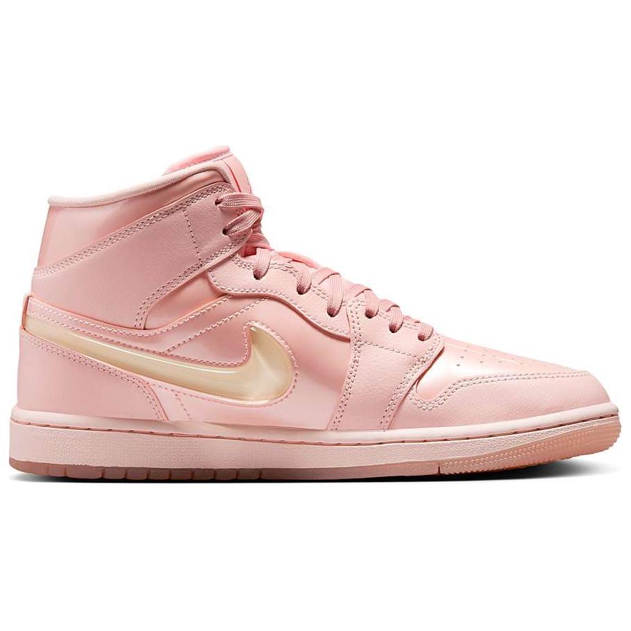 Jordan 1 Mid Patent Valentine's Day Women's HF3173-600