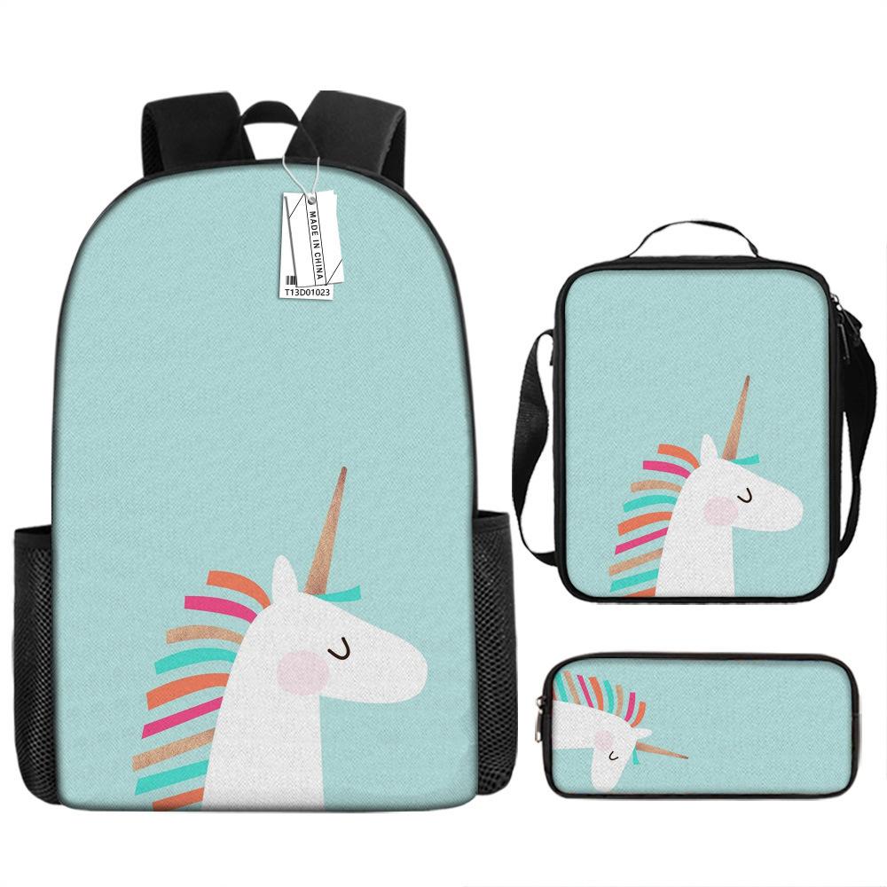 Kindergarten children's school bag unicorn primary school bag small class large class boys and girls reduce the burden of backpack