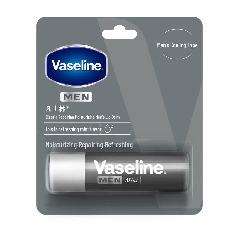 

Vaseline Men s Classic Mint Lip Balm