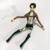 Anime Attack On Titan Rivaille Ackerman Eren Jaeger Cosplay Doll Plush Stuffed Dolls Abstract Wire Skeleton Halloween Prop