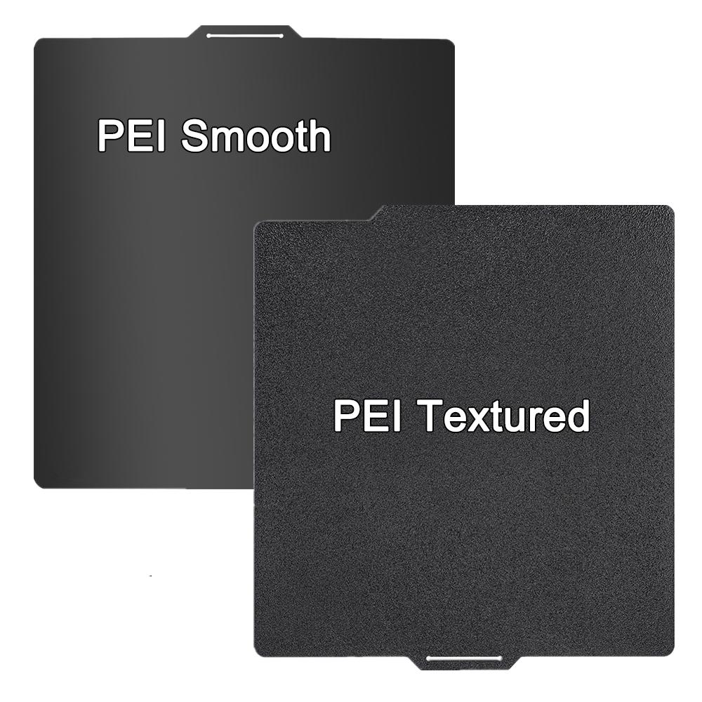 For Bambu Lab X1 P1P A1 P1S X1C Build Plate Double Sided PEI Smooth Textured Spring Steel Sheet For Bambulab X1 Carbon Parts
