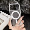 Transparent for  Ultra Slim Case for For Iphone 17 16 1 Pro Max Air 14 Plus 13 12 11 X Xr Xs Magnetic Clear Shockproof Cover