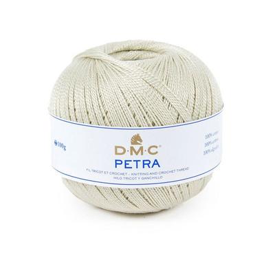 Ball of Yarn - 100% Cotton - Grey - 54003 - DMC - Petra - Size 5