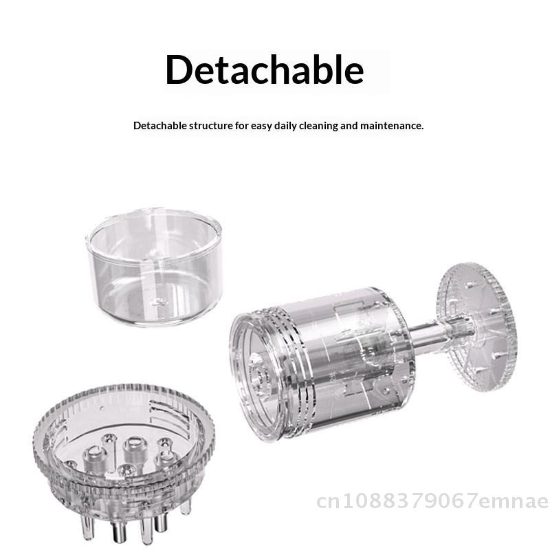 Mini Scalp Massage Brush Foam Applicator Comb with Guiding Combs Hair Oil Gel Massager - Hair Care Tool for Scalp Treatment
