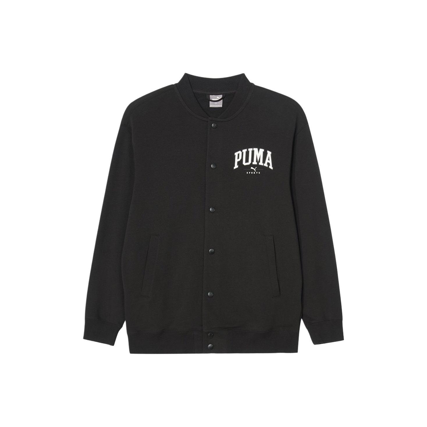 

Puma Multi-Pocket Knitted Logo Single-Breasted Windbreaker Long Sleeve Jacket Men jackets 629173-01 M